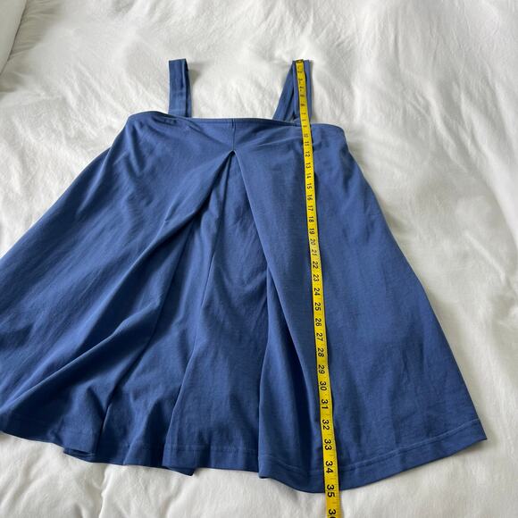 Free People Beach Nichola Sleeveless Romper Dress in Indigo Blue, Size Medium - Picture 7 of 11